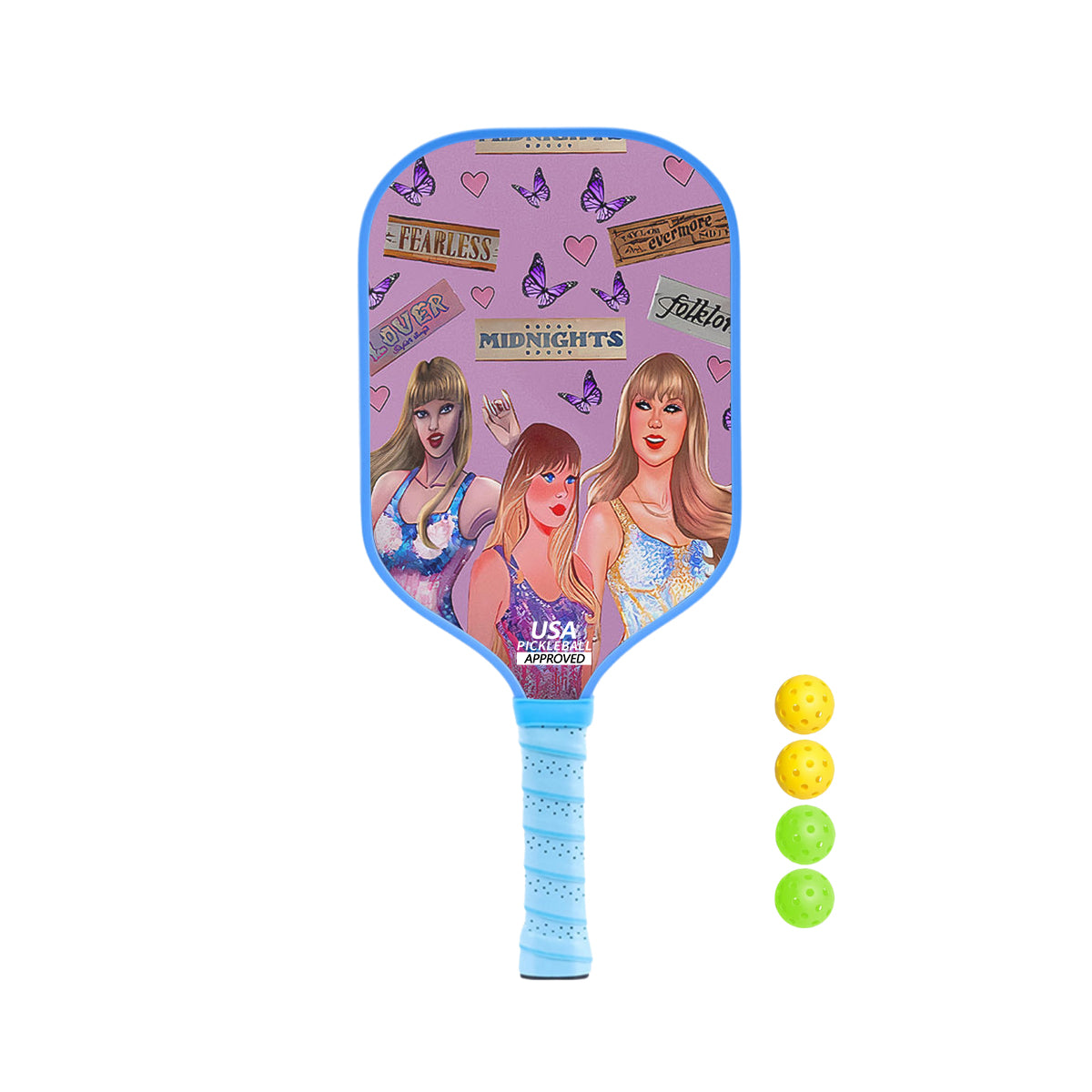 Taylor Swift Pickleball Paddle (16mm) T700 Sandblasted Carbon Fiber-8#