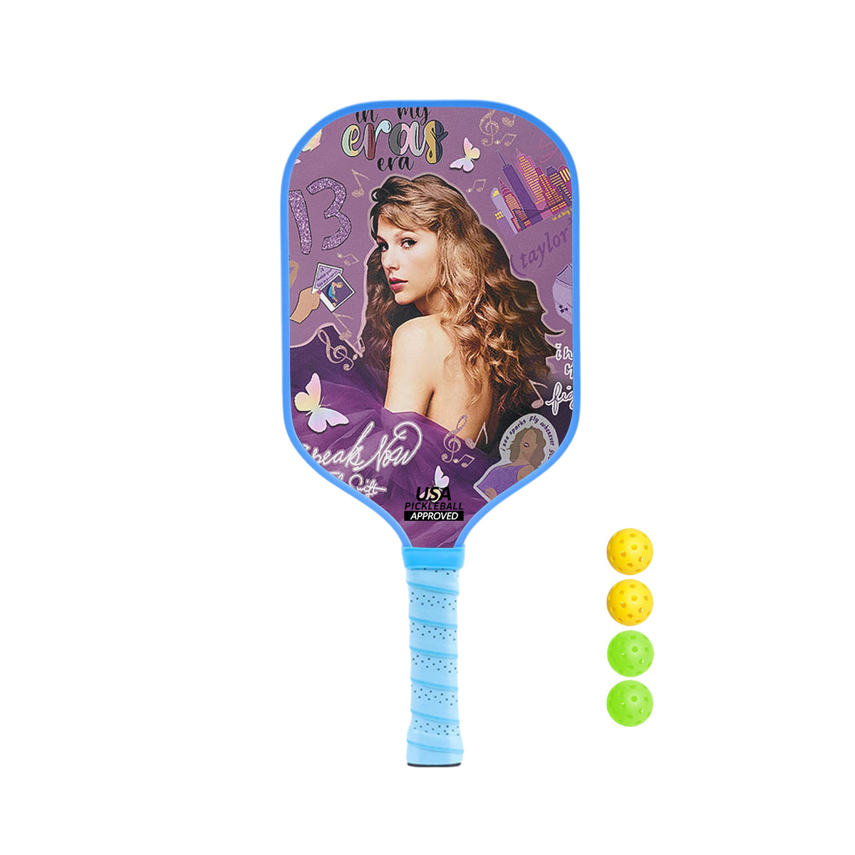 Taylor Swift Pickleball Paddle (16mm) T700 Sandblasted Carbon Fiber-7#