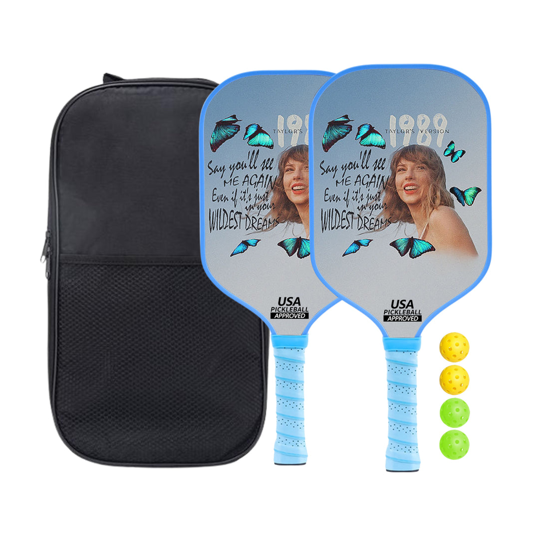 Taylor Swift Pickleball Paddle (16mm) T700 Sandblasted Carbon Fiber-15#